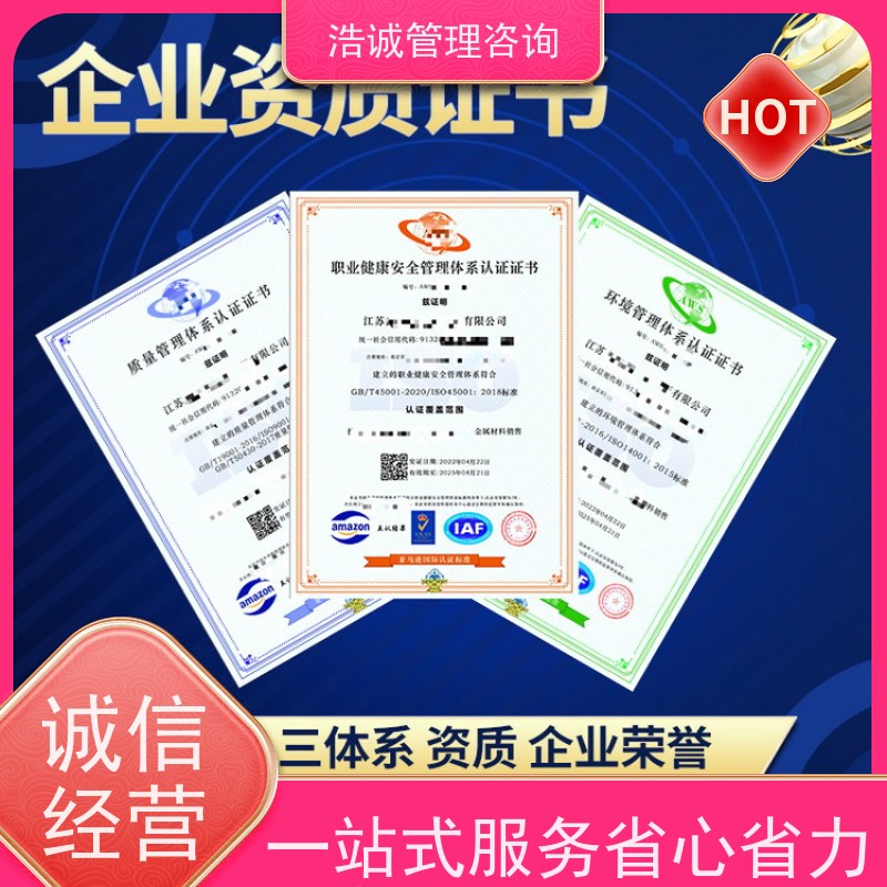 浩诚咨询代办 化学物理清洗服务 能力等级证书 全国企业适用