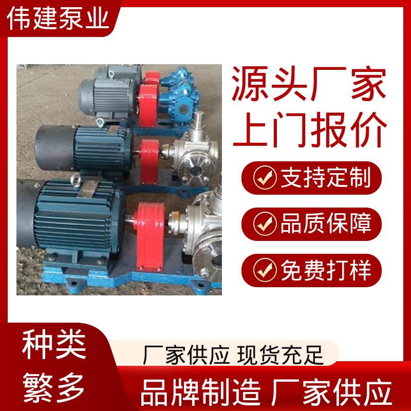 支持定制 容积式转轮泵 3G25*4燃烧机设备用 316L材质 伟建生产