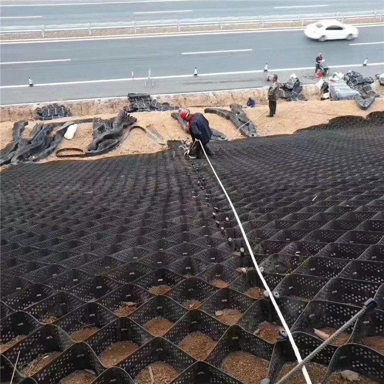 彦华 黄土湿陷路基处理 蜂巢格室 减缓水流冲刷并恢复植被