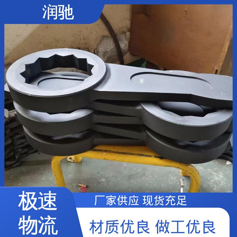 加长重型 整体锻造工艺 S130 打击开口扳手 润驰生产