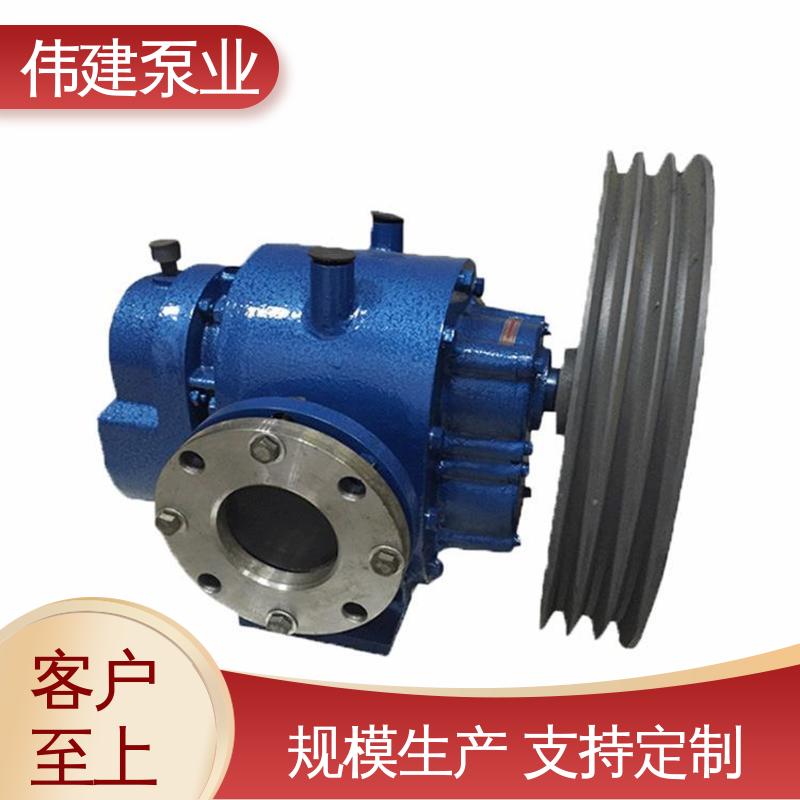 规格齐全 LCX罗茨泵 运行可靠 润滑油脂沥青输送 伟建生产