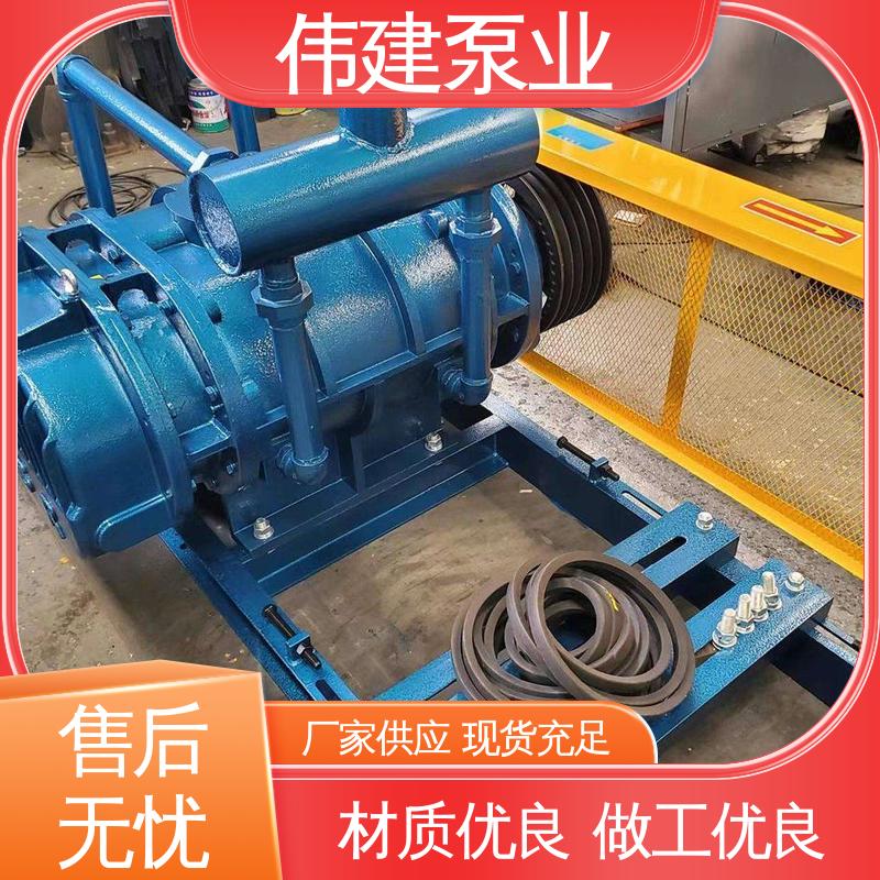 伟建生产 LC减速机罗茨泵 支持定制 耐高温300度 化工产品输送用