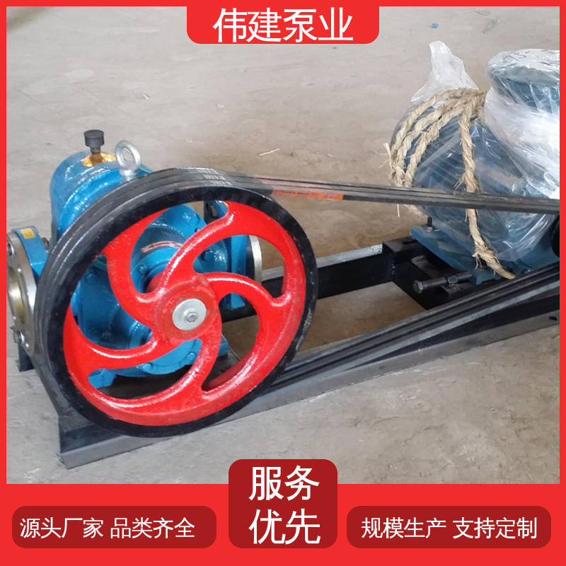 伟建生产 罗茨油泵 润滑油脂沥青输送 耐酸碱耐腐蚀 支持定制