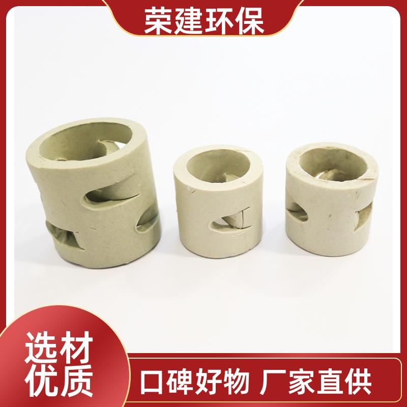 高比表面积陶瓷鲍尔环 传质效率优 化工环保设备高性价比填料