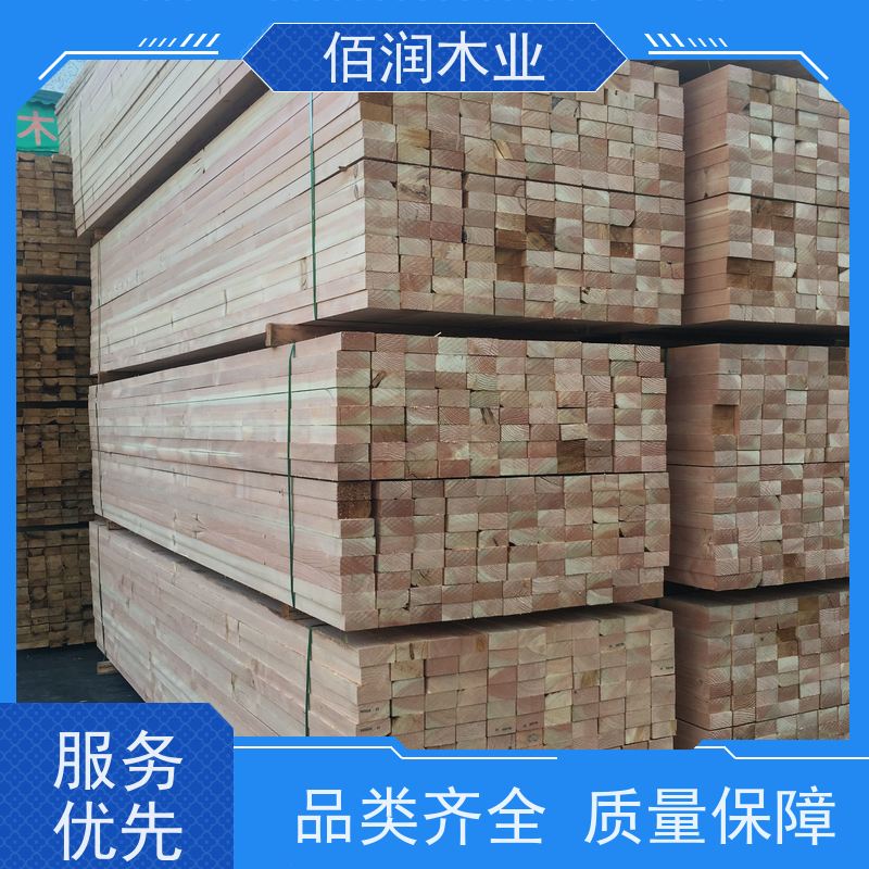 工地用 铁杉木方 生产商 高承重 各类规格 定制加工