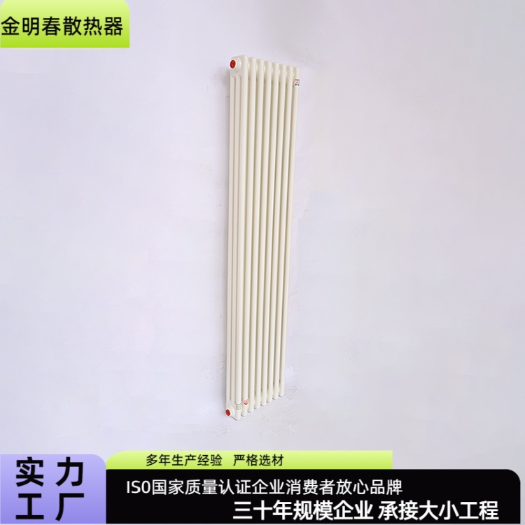 金明春 源头厂家 QFGZ212钢制二柱型散热器 防腐防锈易安装 长期供应