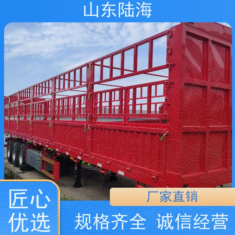源头实力厂家 13米多功能花篮半挂车 中置气囊 承载能力强