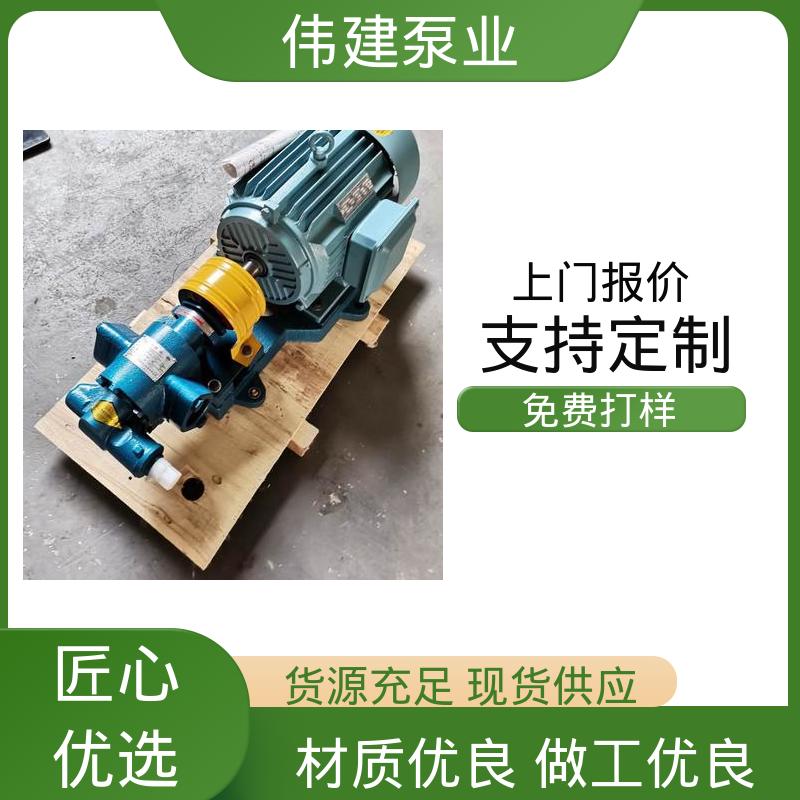 支持定制 硬齿面泵 电动抽油式 豆浆豆渣用 伟建供应