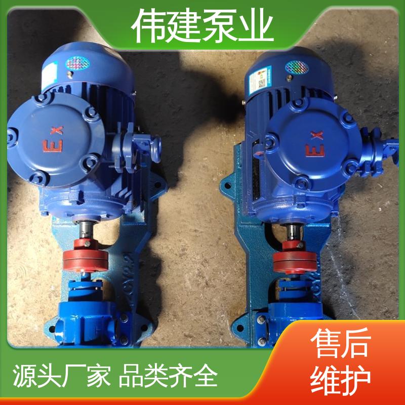 煤焦油稠油用 无堵塞耐高温 不锈钢齿轮泵 规格齐全 伟建生产