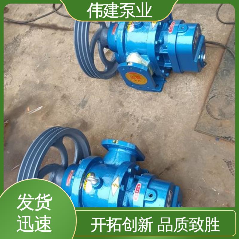 伟建生产 废机油输送用 流量大扬程高 可调式渣油泵 无泄漏效率高