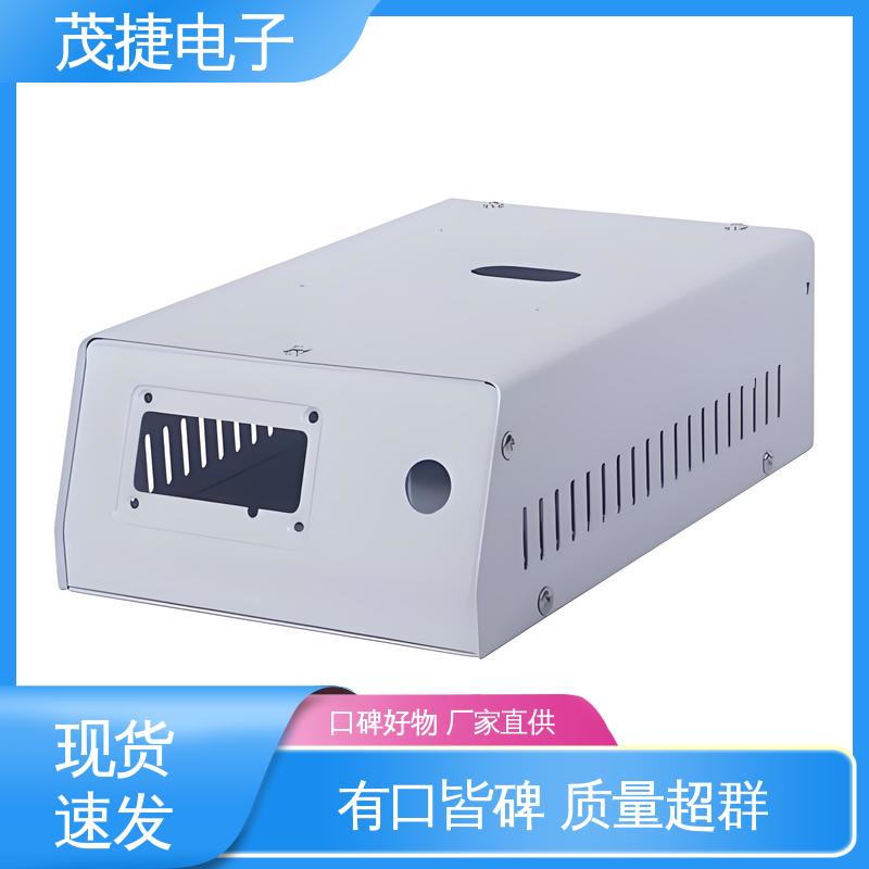 茂捷电子 按图加工 工控机车载散热铝壳 路由器机箱外壳 激光打孔件