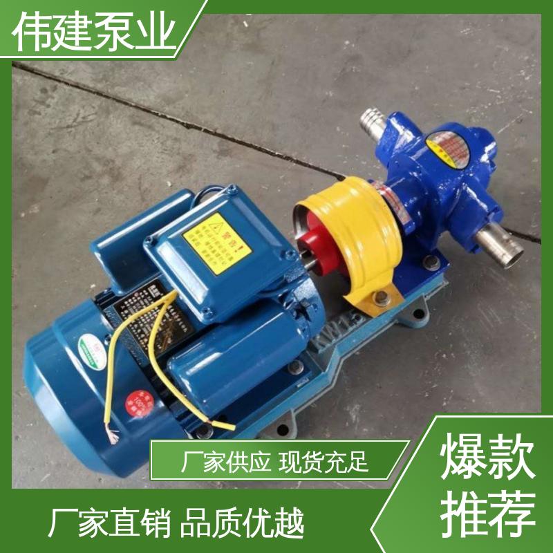 可调式渣油泵 规格齐全 机油柴油液运输用 电动抽油式 伟建供应