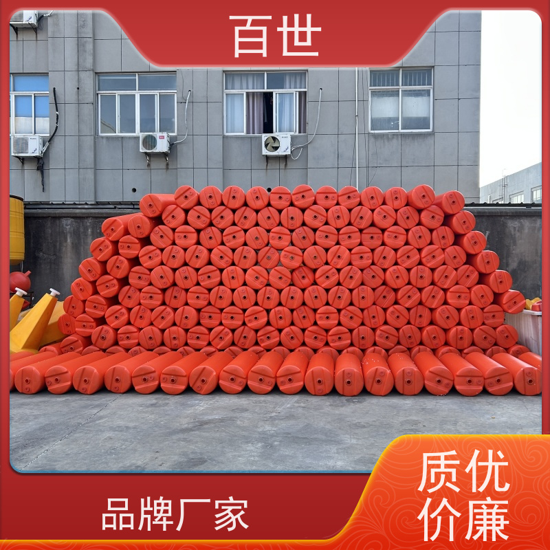 百世 饮用水源 拦污浮筒 网格化拦截 钢丝绳锚固