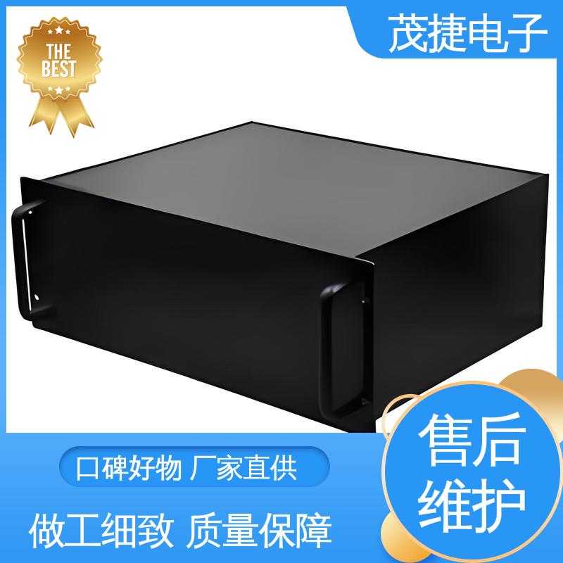 冲孔机箱金属外壳 不锈钢阳极氧化 压铆钣金件 茂捷电子