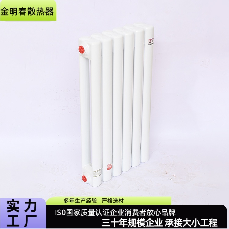 金明春 厂家供应 QFGZ219钢制二柱暖气片 耐高温耐腐蚀 专车发货