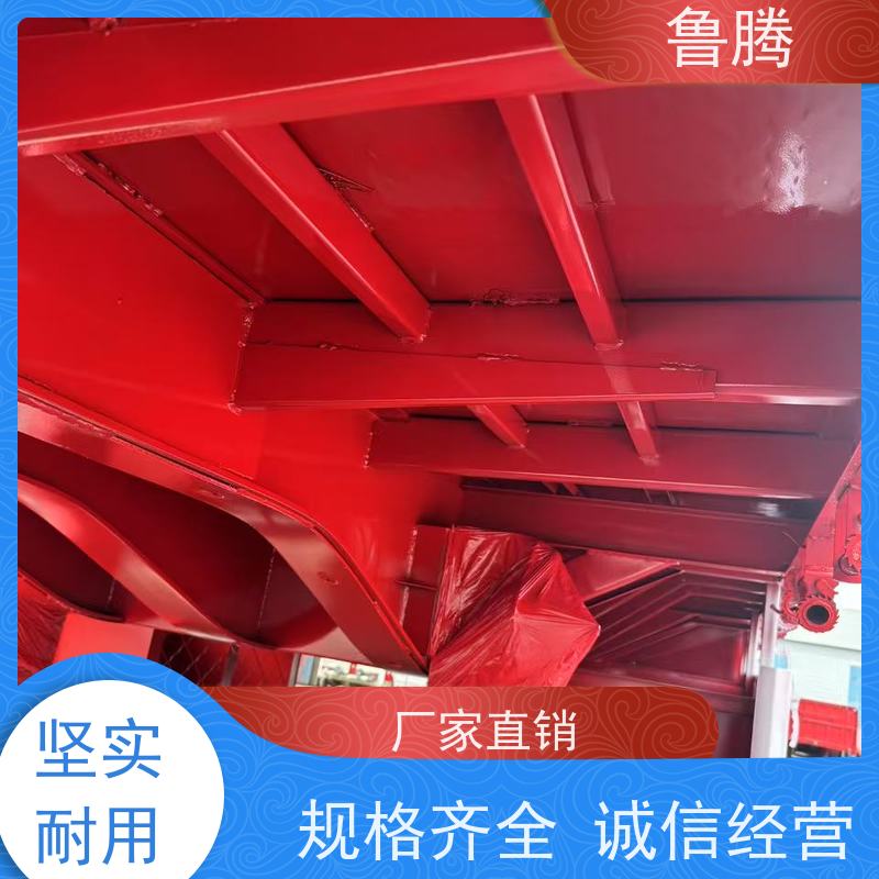 源头工厂 13米特种平板半挂车 八轴重型货柜拖板车 应用型广