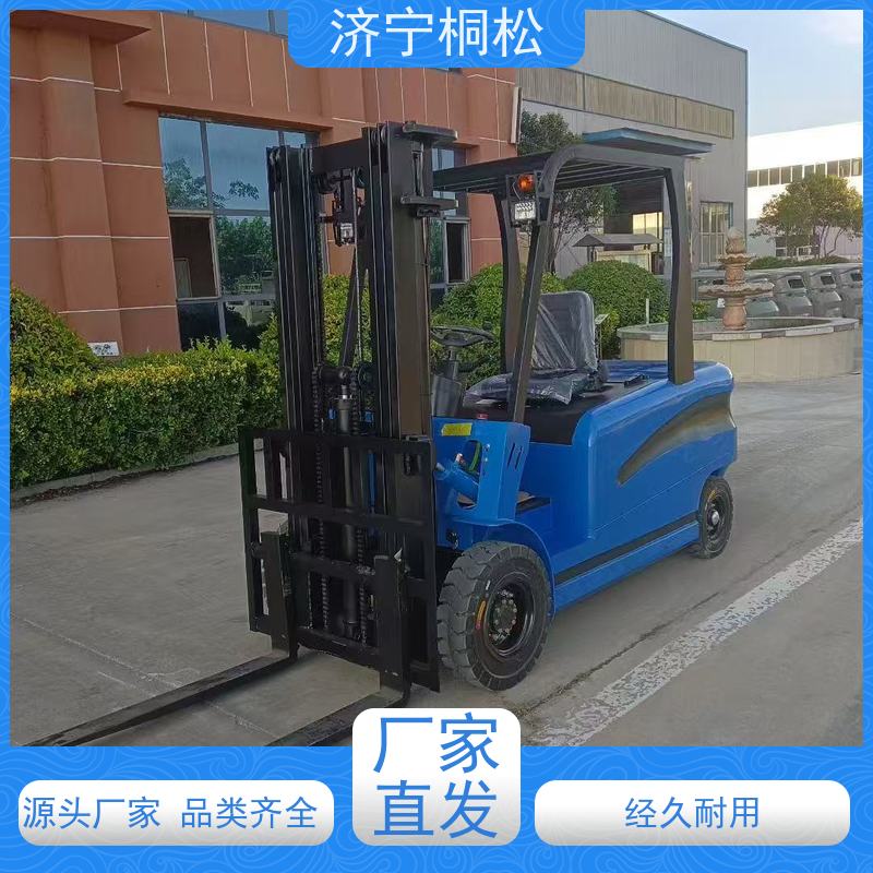 桐松机械 支持定制式 3T环保电动叉车 90°可原地转向 好配件随时联系