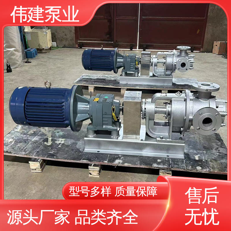 伟建供应 LC减速机罗茨泵 无泄漏效率高 涂料油漆输送用 规格齐全