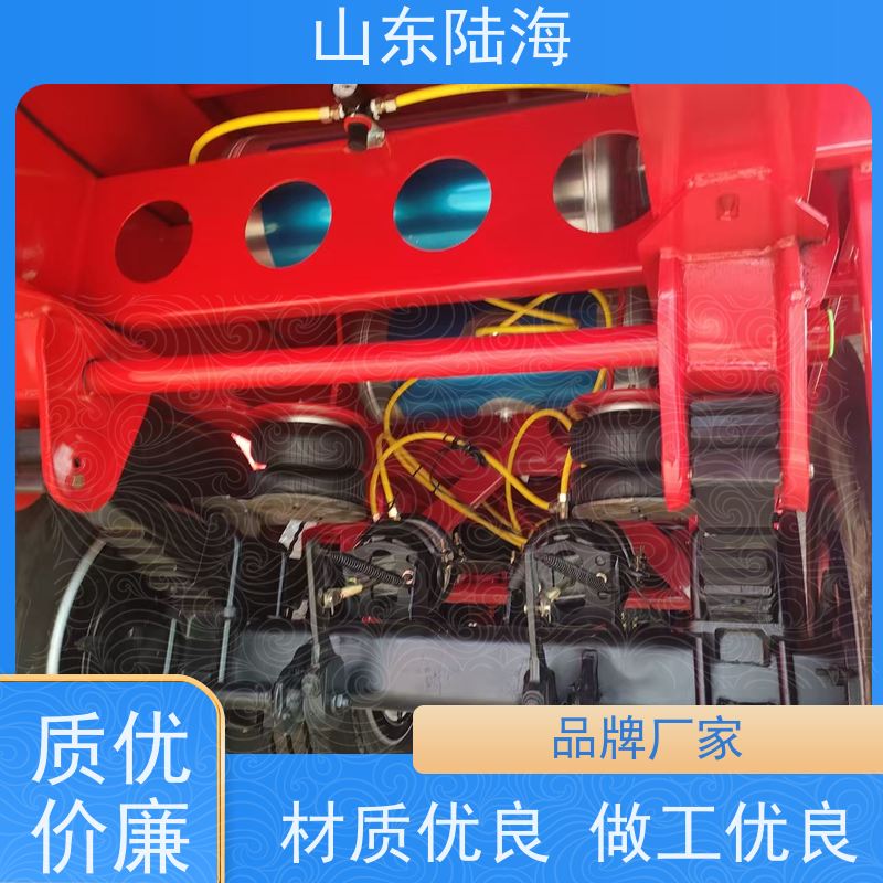 源头实力厂家 轻型花篮半挂车 加固底盘 应用型广