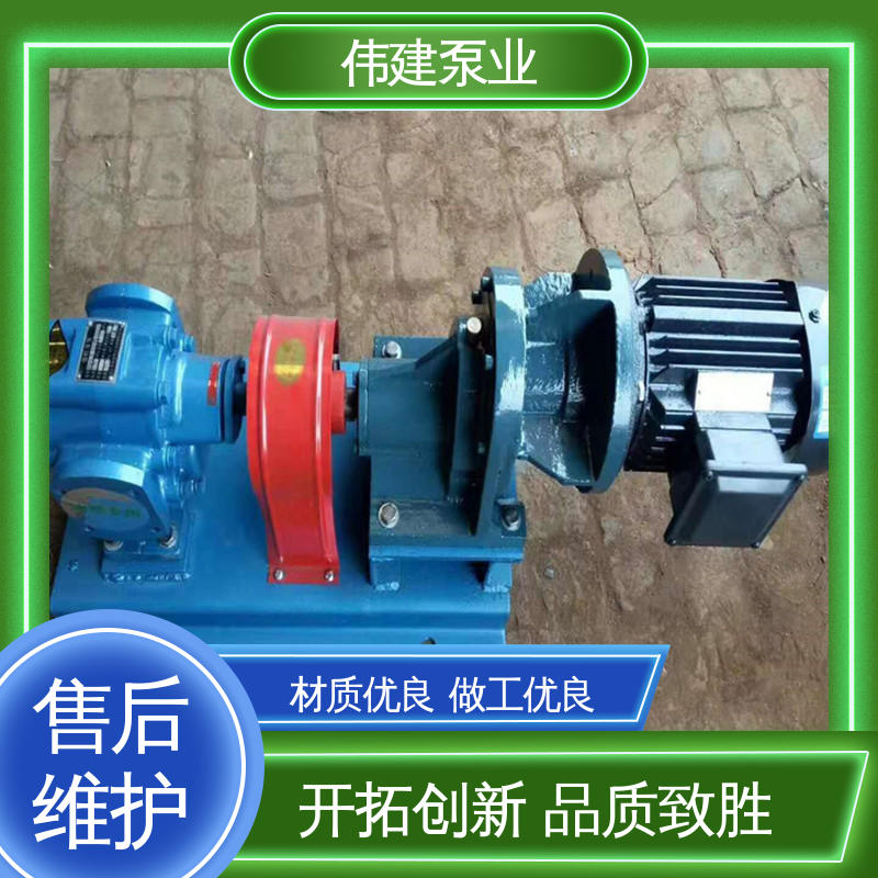 伟建供应 电动齿轮泵 煤焦油稠油用 无堵塞耐高温 无泄漏效率高