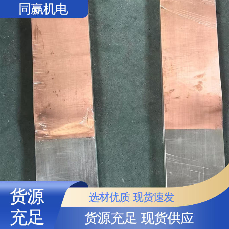 同赢供应 两头铜板中间铜皮 加工定制 电解锌设备 紫铜导电带