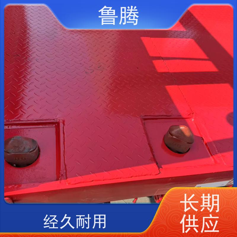 源头工厂 三轴平板半挂车 拉钢筋运输车 正规公告车型