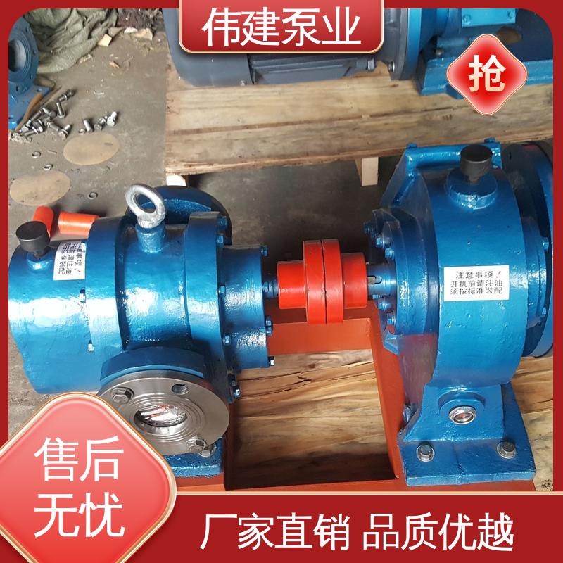 伟建供应 橡胶树脂输送用 LC高粘度罗茨泵 无泄漏效率高 规格齐全