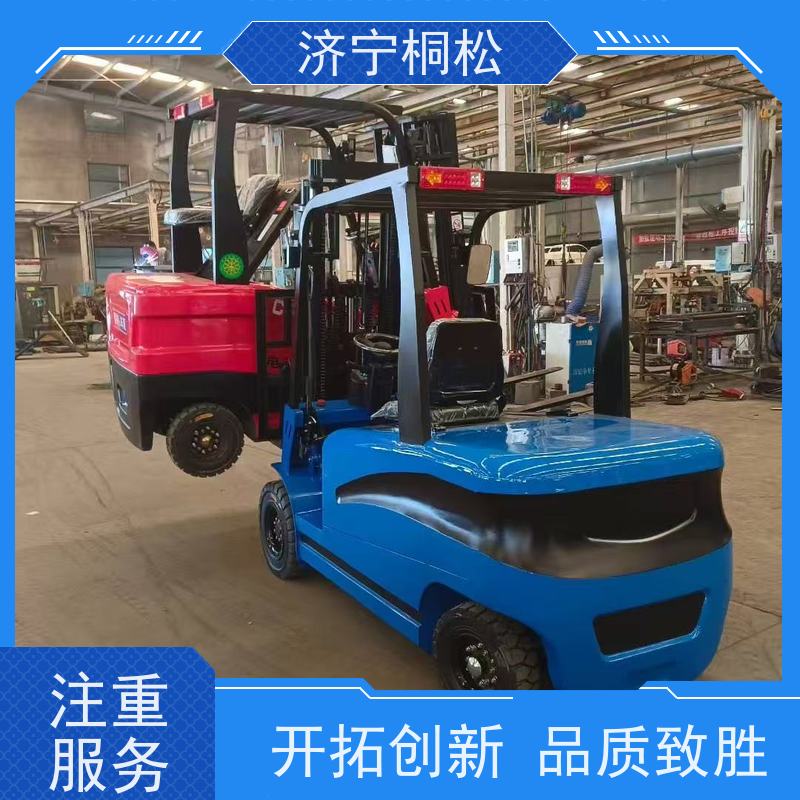 桐松机械 可左右侧移 3.5T环保电动叉车 好配件随时联系