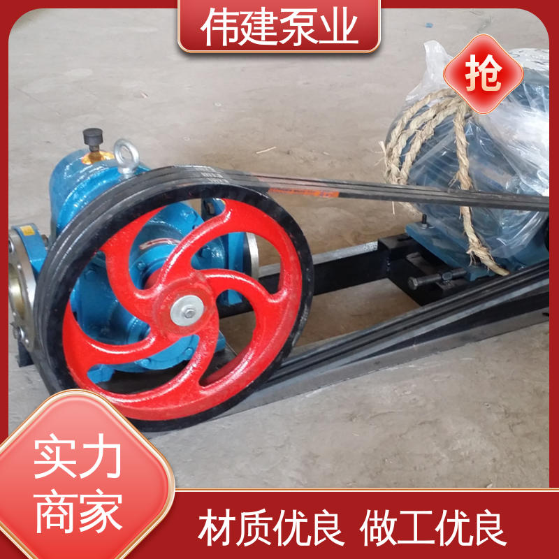 伟建供应 规格齐全 LC50皮带轮罗茨泵 化工产品输送用 无泄漏效率高 