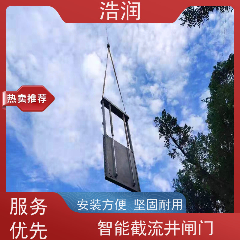 浩润 一体化液动下开式闸门 雨污分流 智能截流 品质可信