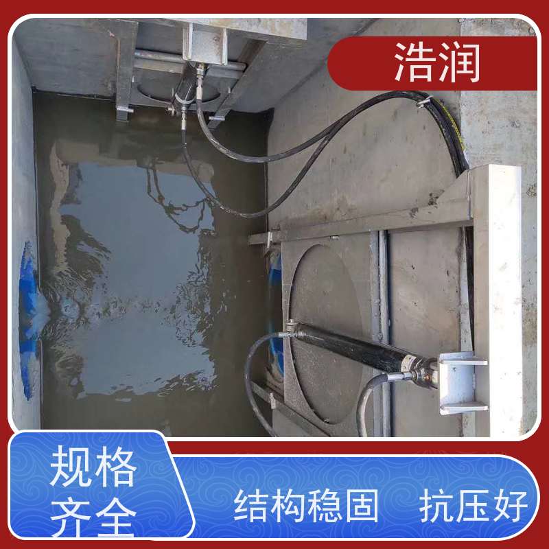 浩润 自动智能控制下开式闸门 运行平稳 做工精细 长期供应