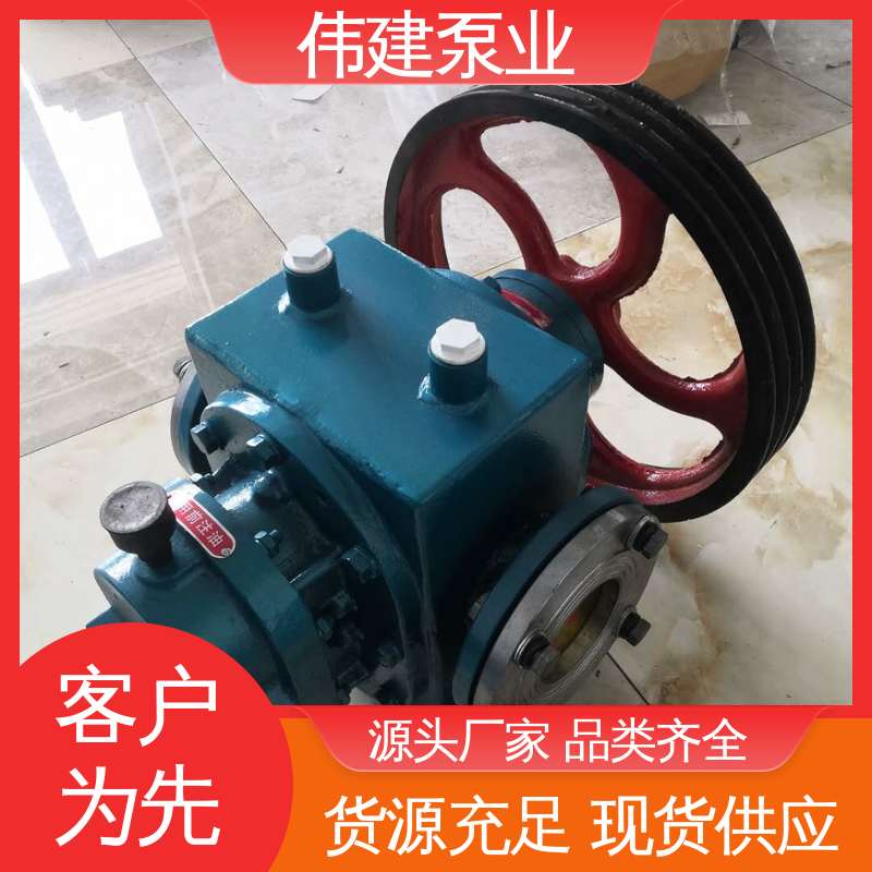 高粘度罗茨泵 运行可靠 规格齐全 糖蜜糖浆卸车用 伟建供应