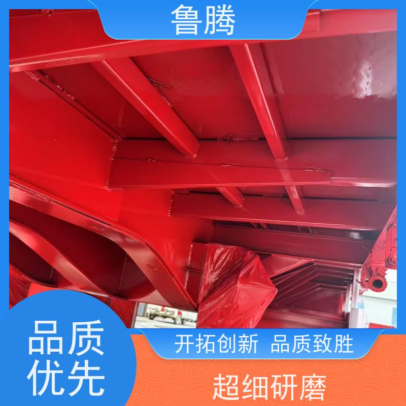 源头工厂 13米特种平板半挂车 八轴重型货柜拖板车 承载能力强