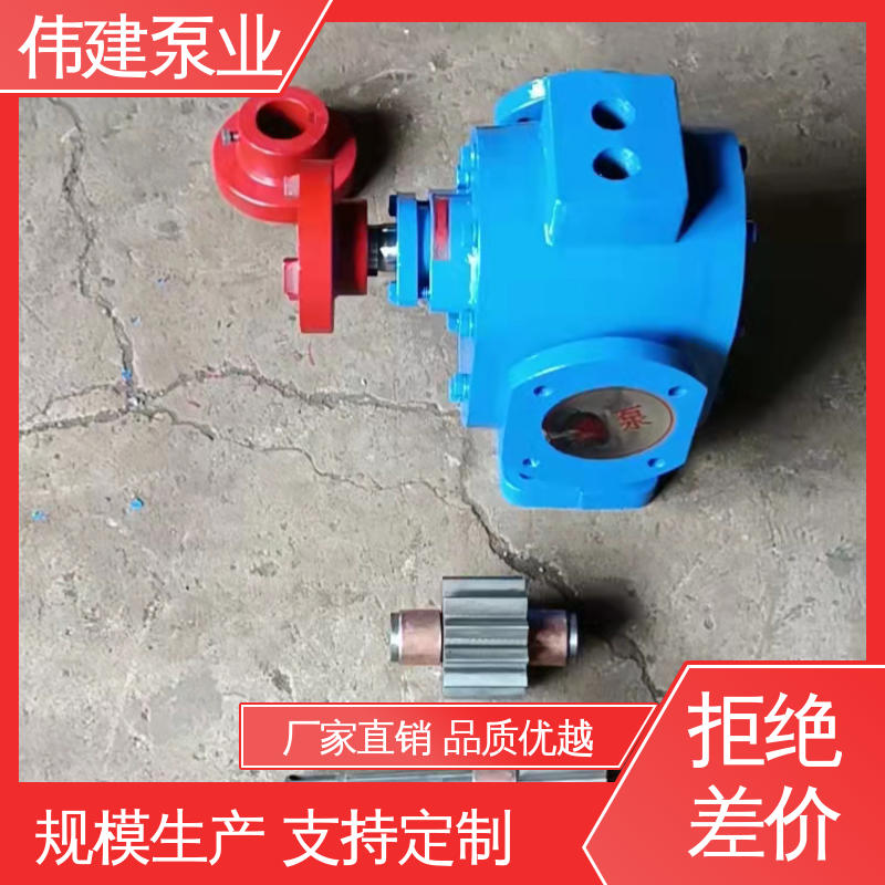 噪音小体积小 涂料油漆输送用 支持定制 LC50皮带轮罗茨泵 伟建生产