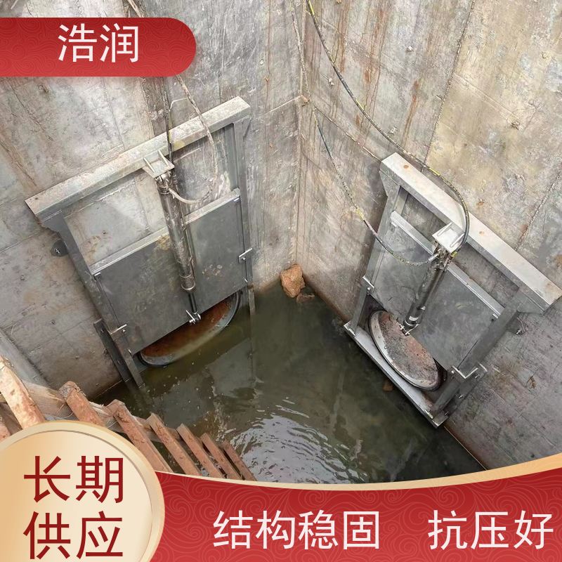 浩润 智能液动下开闸门 防腐性强 结构合理 长期供应