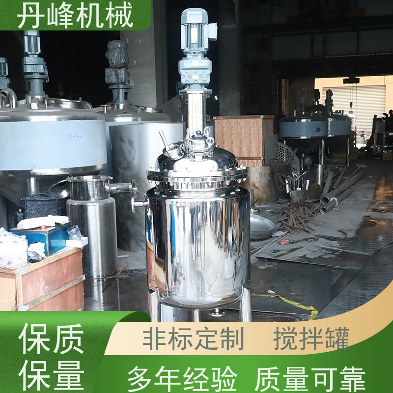 丹峰 非标定制不锈钢搅拌罐厂家称重补料罐粉末混合机