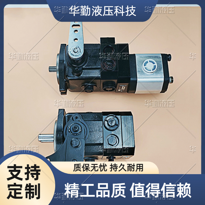 华勤液压 质量持久耐用，产品精工制造 支持定制 斜盘直轴式柱塞泵