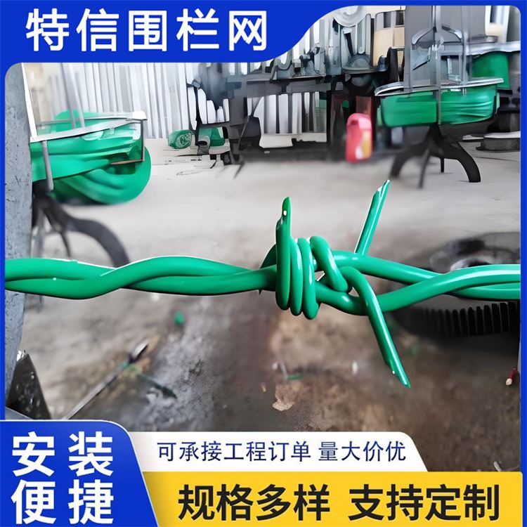 特信围栏 栅栏护栏网 防盗带刺铁丝网 质量可靠