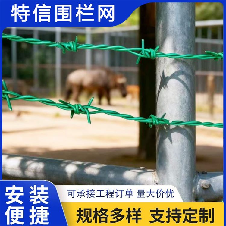 特信围栏 高铁刺丝滚笼 刺铁丝隔离网 质量放心