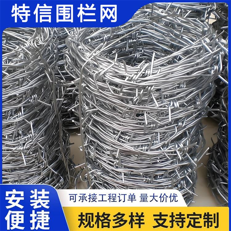 特信围栏 高铁刺丝滚笼 刺铁丝隔离网 支持定制