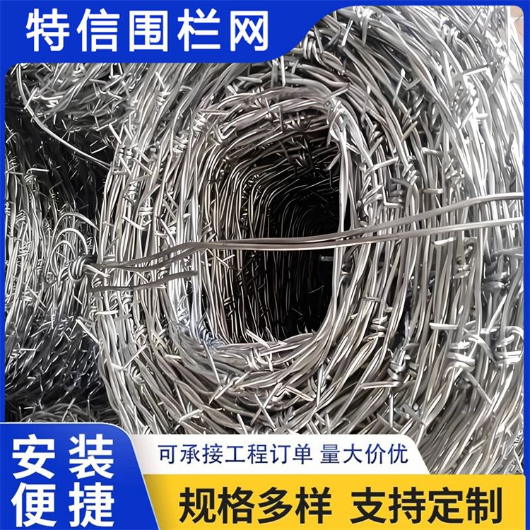 特信围栏 高铁刺丝滚笼 带刺铁丝网 可按需定制