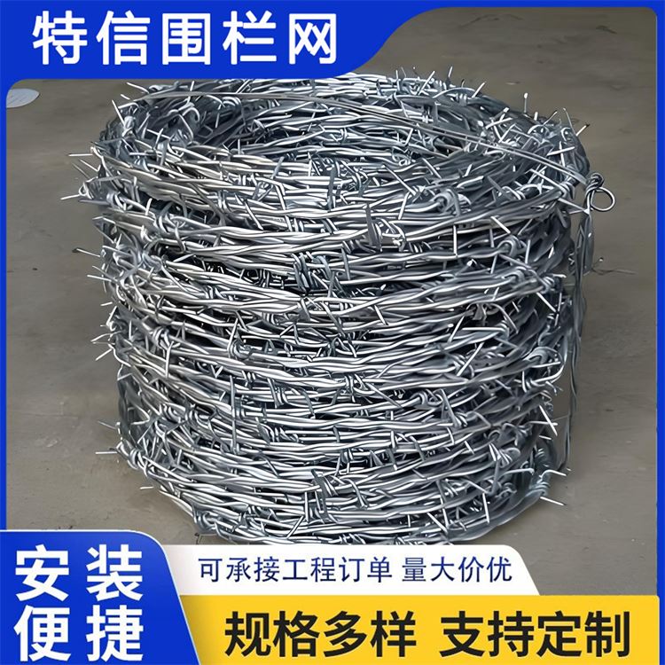 特信围栏 栅栏护栏网 防盗带刺铁丝网 货源充足
