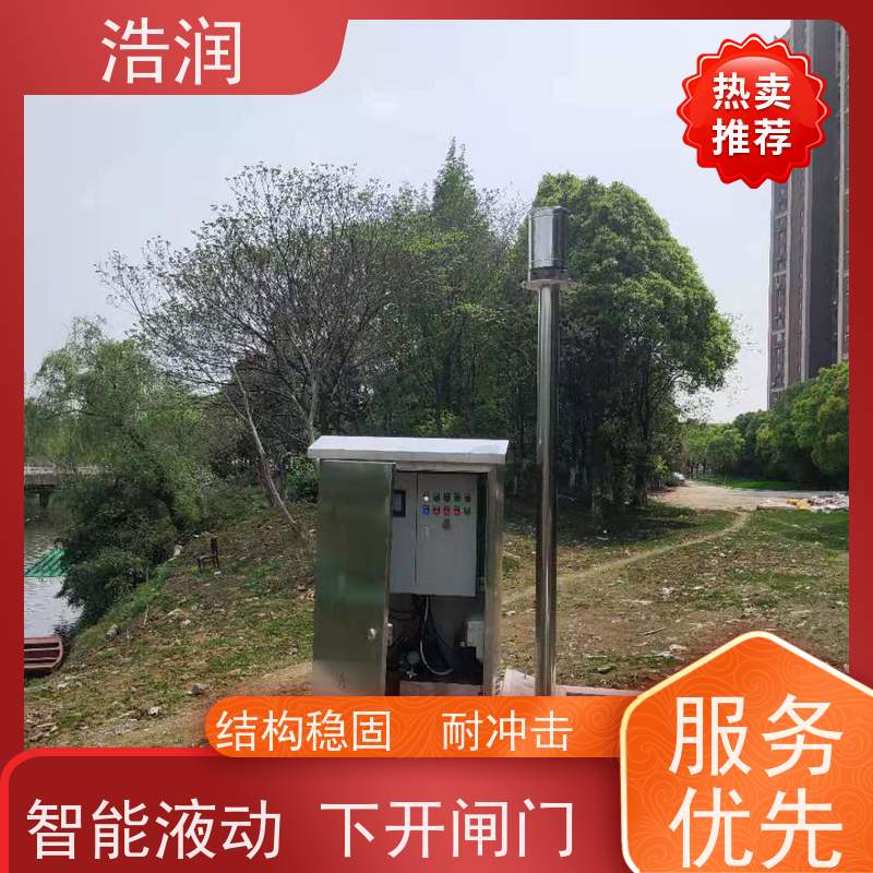浩润 一体化液动下开式闸门 结构稳固 抗压好 诚信经营