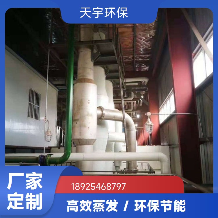 磷酸铁锂生产废水MVR处理 低温蒸发浓缩机 源头厂家 操作简单