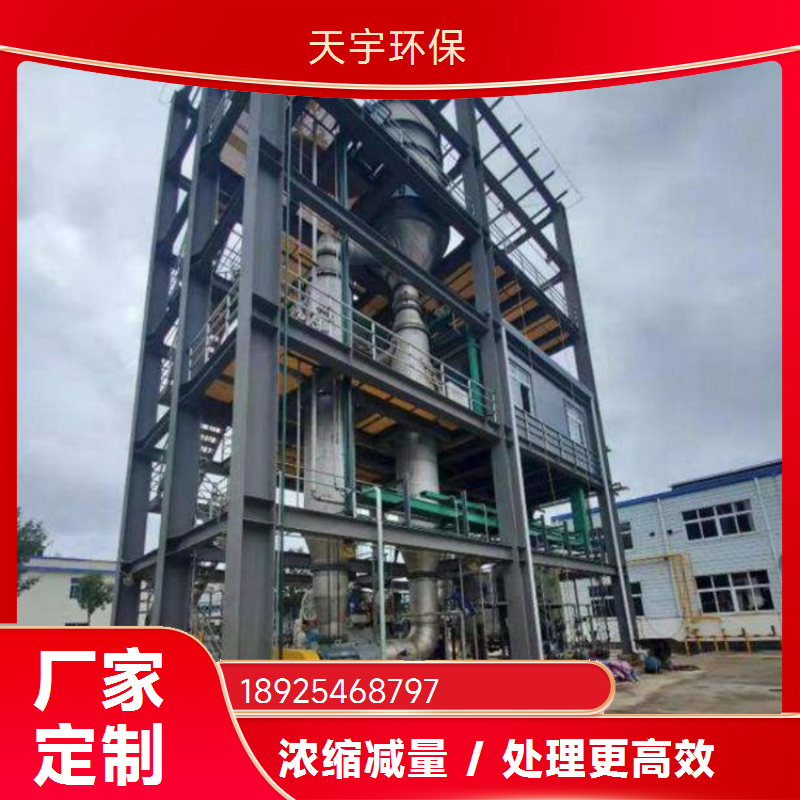 飞灰处理行业 真空蒸发浓缩 回收率高 多效蒸发器 天宇环保