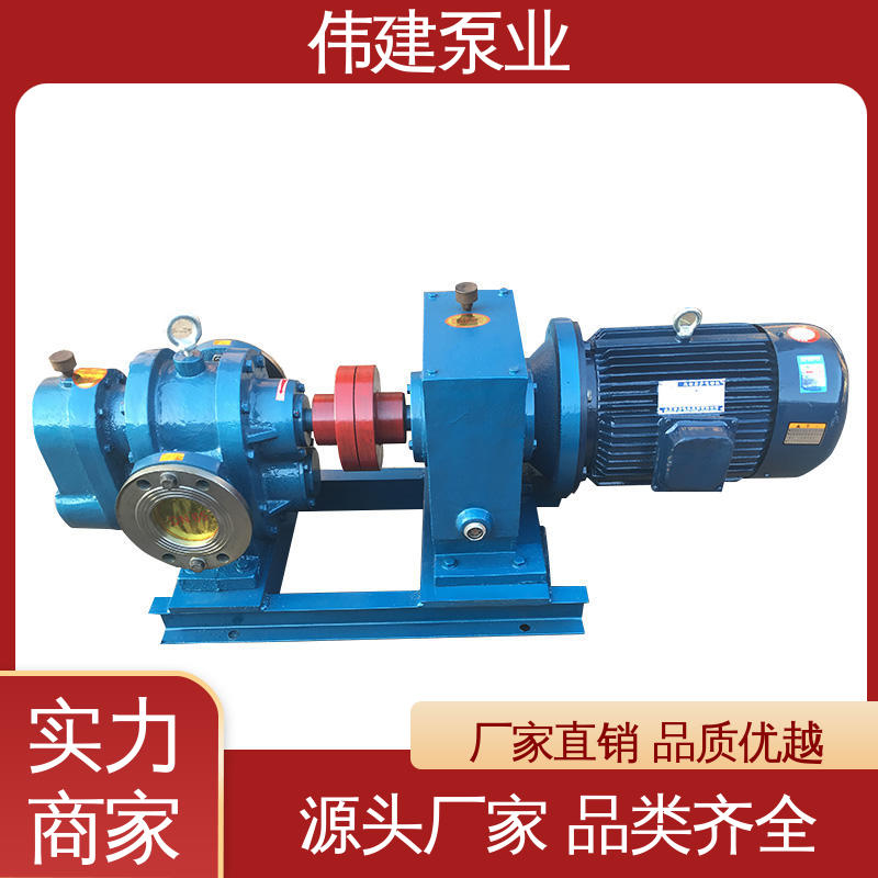 伟建生产 LC减速机罗茨泵 糖蜜糖浆卸车用 规格齐全 噪音小体积小