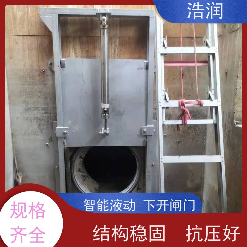 浩润 自动智能控制下开式闸门 304不锈钢材质 货源充足