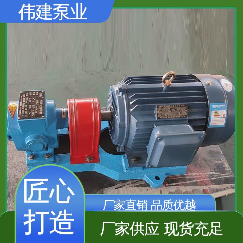 伟建生产 无泄漏效率高 煤焦油稠油用 低噪音 硬齿面泵 