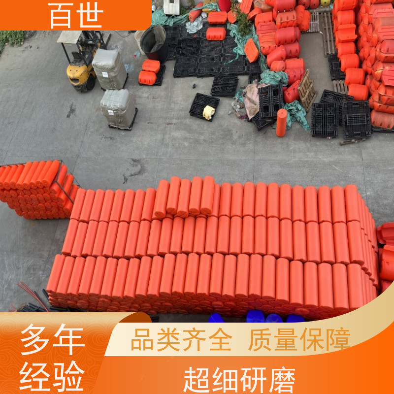 百世 城市内河 警示浮筒 水下挂网 生态友好材质