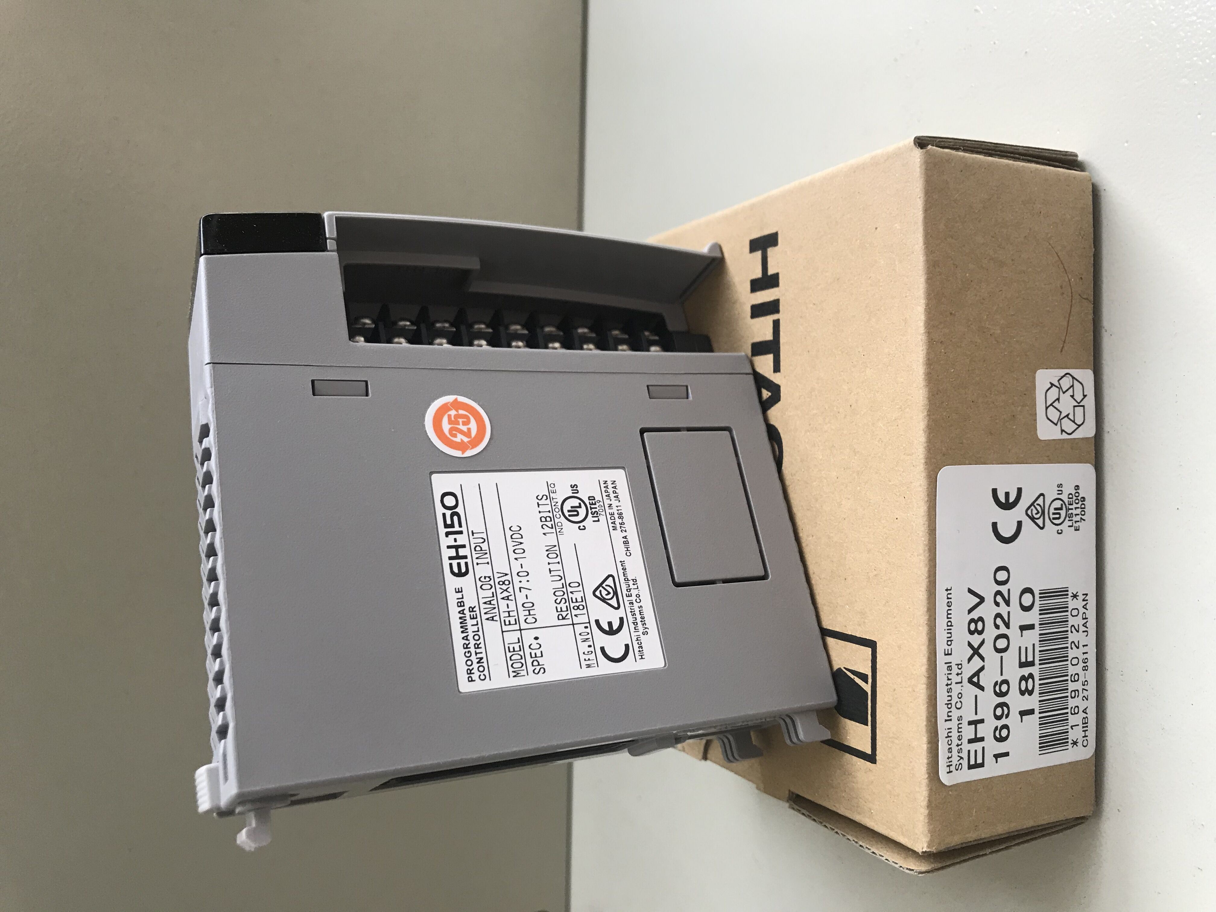 日立 可编程控制器模拟量模块 EH-AX8H 现场安装 严格质检 质量保障